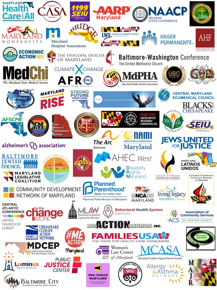 Logos of some of the 300+ coalition partners